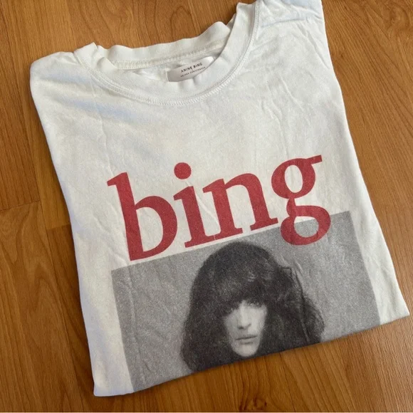 Anine Bing T Shirt Small - Picture 1 of 7